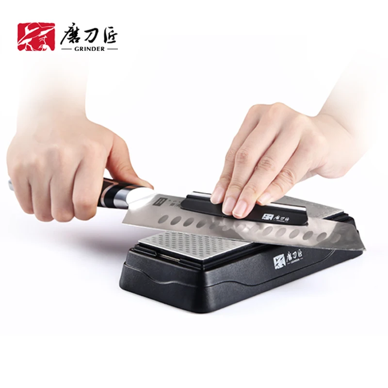  2pcsTAIDEA Knife Sharpener 360#/600# 3000#/1000# Corundum and Diamond double-side whetstone sharpen - 32505407734