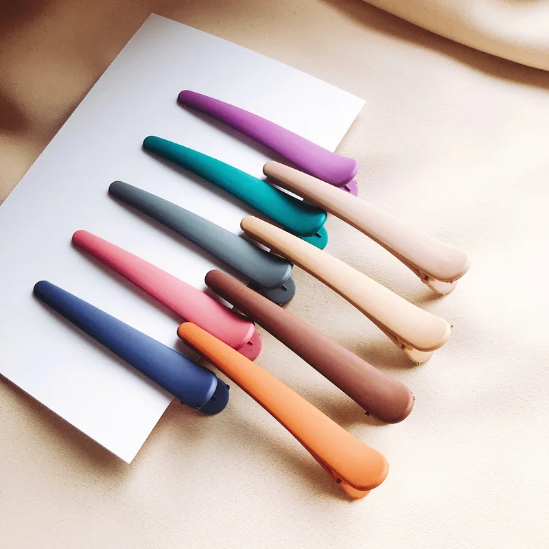 

5Pcs Dedicated Hairpins Salon Section Grip Hair Clips Hairdressing Styling Tool Acrylic Barrette Color Braiding Hair Pins
