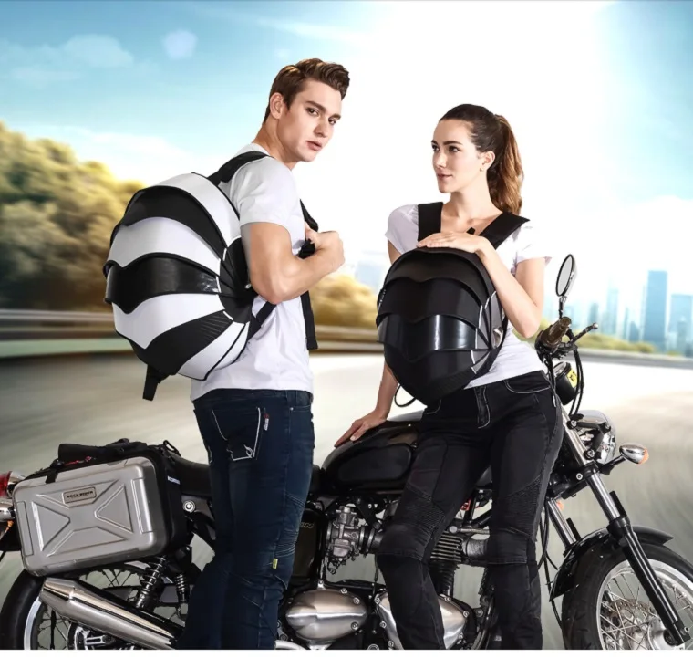Nova Rocha Motociclista Motocicleta Mochila Moto Capacete Bolsa Homem Ombro Equitação Cavaleiros Locomotiva Tailgear Cavaleiro Corrida 2020 8 capacete saco homem ombro equitação cavaleiros locomotiva