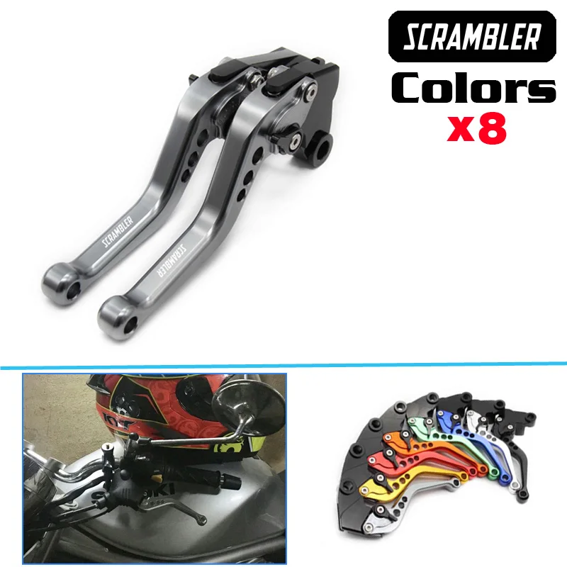 

Adjustable short Brake Clutch Levers For DUCATI 821 MONSTER/Dark/Stripe 2014-2016 HYPERMOTARD 939/Strada 2016 Scrambler 2016