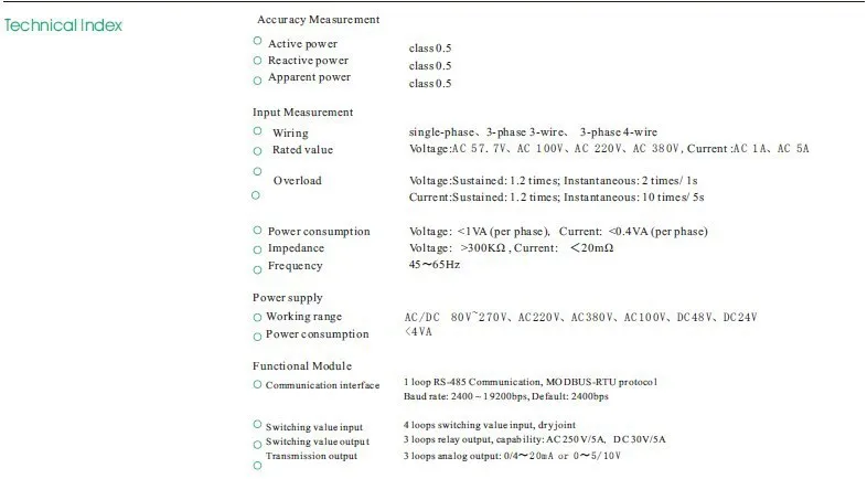 Однофазный цифровой измеритель коэффициента мощности COS, индикатор коэффициента мощности, cosine meter, светодиодный CJ-H(3 H