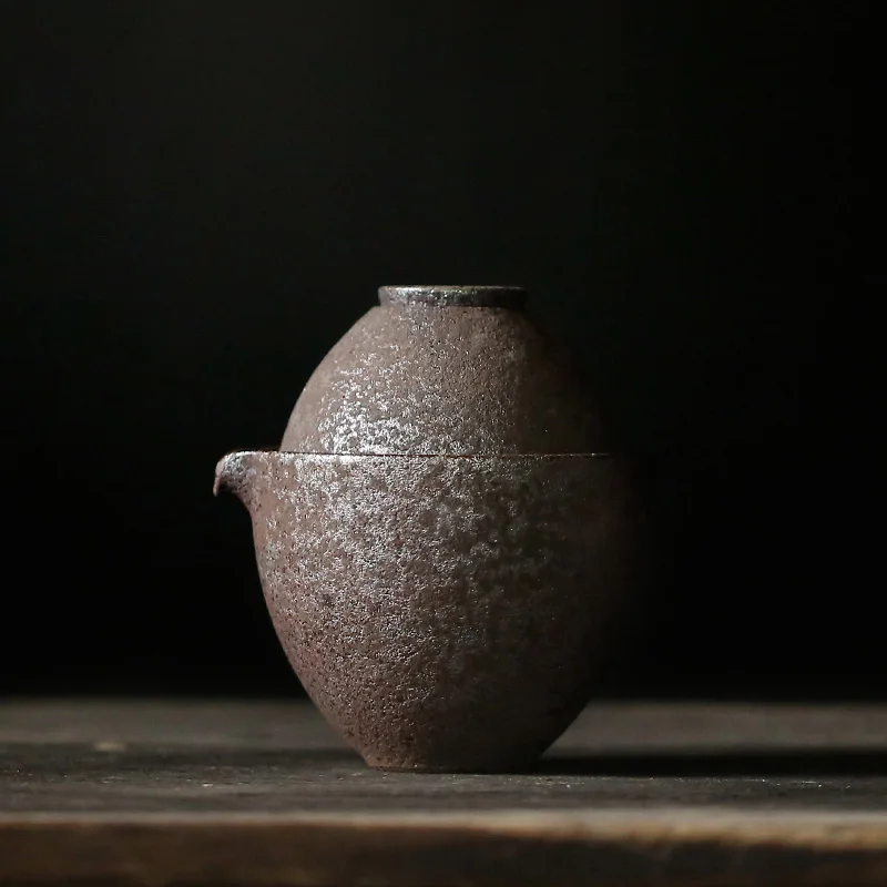 TANGPIN, винтажный Японский чайник, керамический чайник, gaiwan, чайные чашки, портативный, для путешествий, офиса, чайный набор - Цвет: Style B