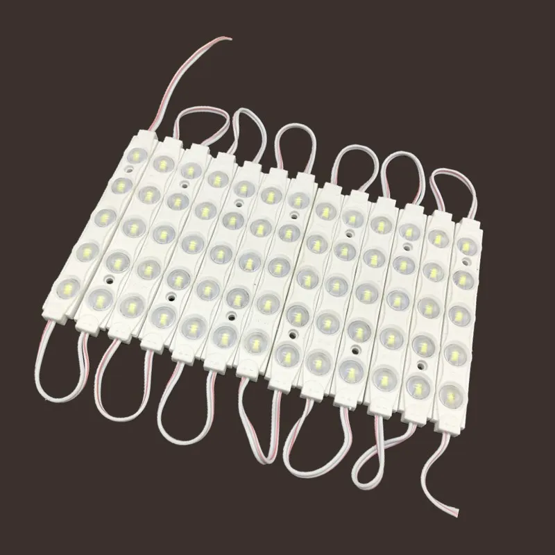 

20pcs LED Module Injection lens 5730 5LEDs Waterproof Outdoor light Backlight for billboard DC12V