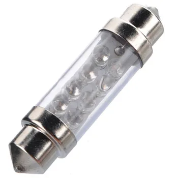 

TOYL SMD LED Light Bulb Car Interior festoon DC 12V 42Mm 8 LED -Red