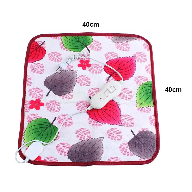 

40*40cm 20W Dog Cat Electric Heat Pad Temperature Adjustable Pet Bed Blanket Puppy Kitten Bunny Heater Mat For Drop Shi