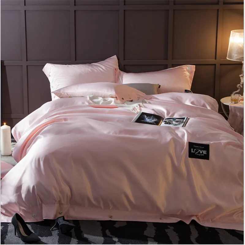 

monochromatic high quality 4pcs Adult students bedding 1pcs quilt cover/1pcs bed sheet/2pcs pillowcase free shipping