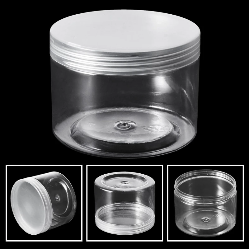 240ml Container Storage Organizer Box For Light Clay Playdough Foam Slime Mud