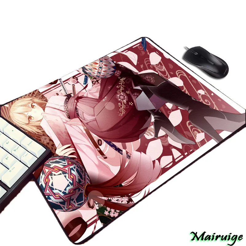 Резиновый коврик Mairuige для мыши и ПК аниме серии Fate Stay Night Zero большой заказ
