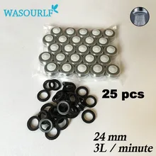 WASOURLF 25 шт. водосберегающий кран аэратор 24 мм с наружной резьбой 3L устройство для крана воздушный пузырьковый аэратор кухня ванная комната