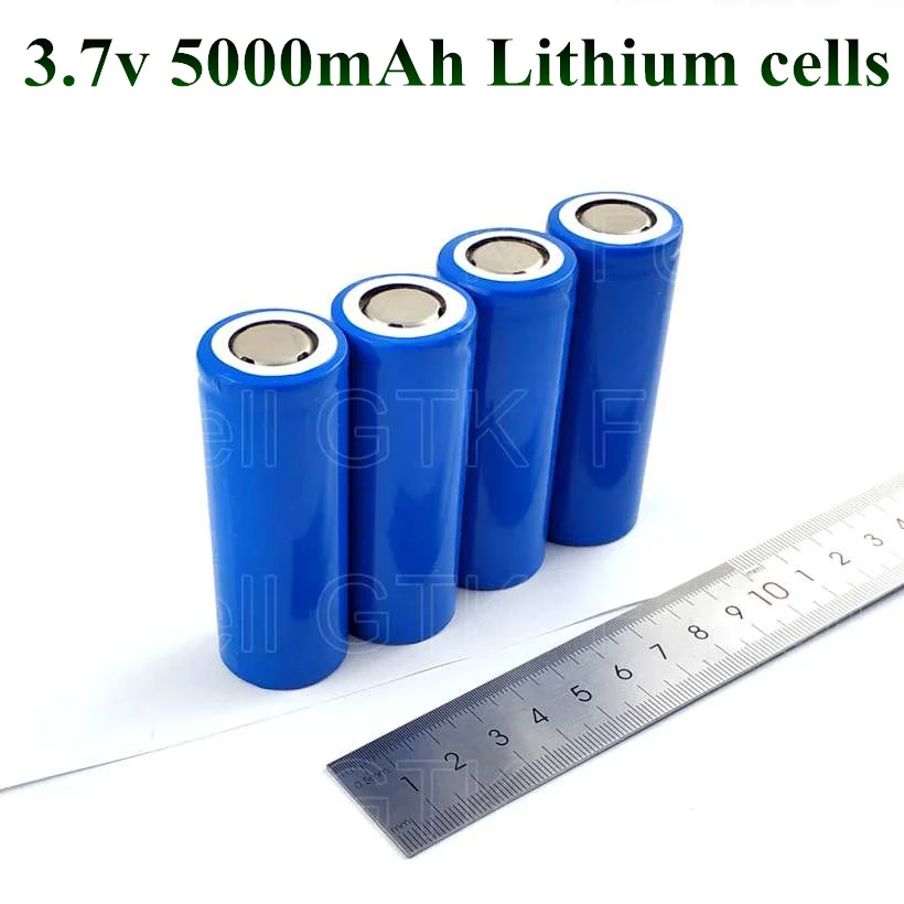 10pcs high capacity 26650 3.7v 5000mah li-ion battery 5Ah accu Lithium cell 10A pilas 26650 diy pack power bank rechargeable (3)