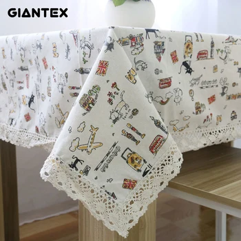 

Decorative Table Cloth Cotton Linen Tablecloth Rectangular Tablecloths Dining Table Cover Obrus Tafelkleed mantel mesa nappe