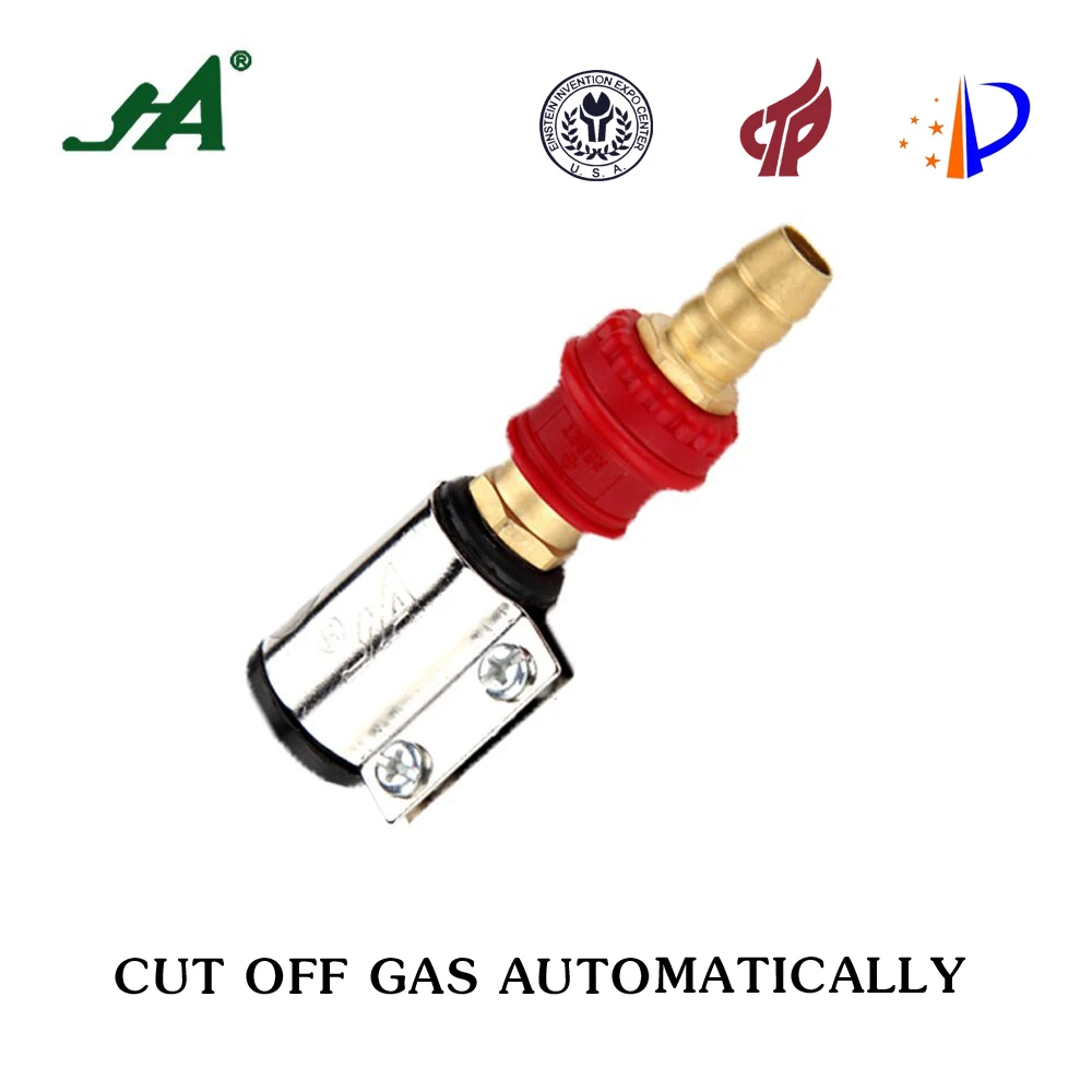 

JA8001 Gas-Appliance Plug-in self-closing valve for LPG Restrictor Valves explosion proof