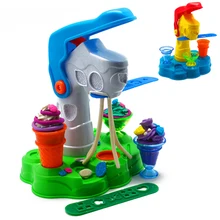 7 шт./компл. глиняная форма для приготовление мороженого глиняная заготовка для пластилина тесто Пластилин формы обжимной инструмент Ранние обучающие образовательные игрушки своими руками подарок