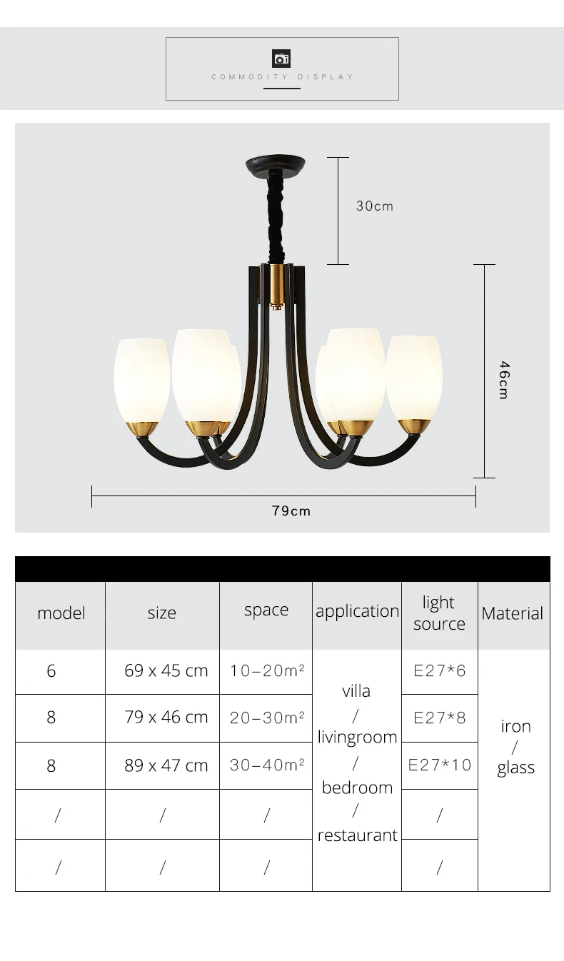 DX Modern Led Chandelier (10)