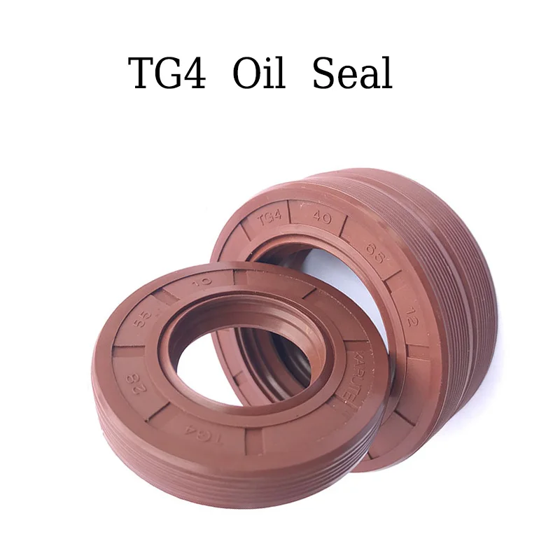 

TG4 Oil Seal Brown FKM Gasket Radial Fluorine Engine Parts Shaft Sealing Ring ID 16mm OD 28mm 30mm 32mm 35mm 40mm