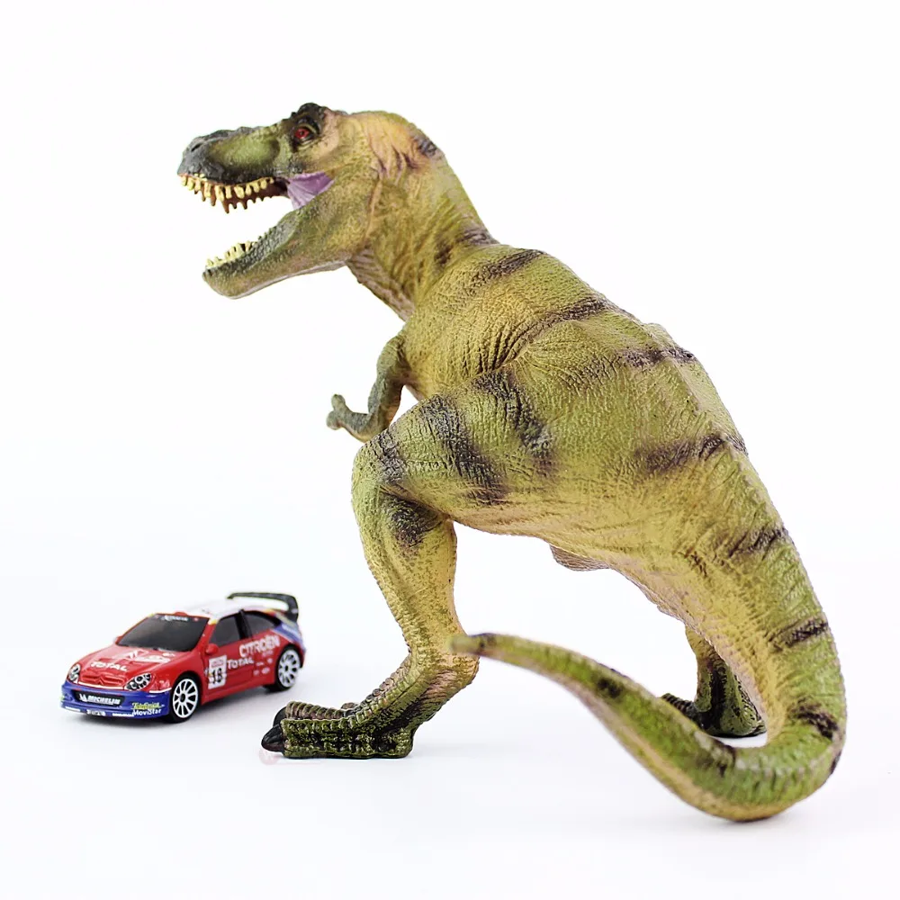 Wiben Юрский тираннозавр рекс Трицератопс Allosaurus динозавр фигурки и игрушки модель