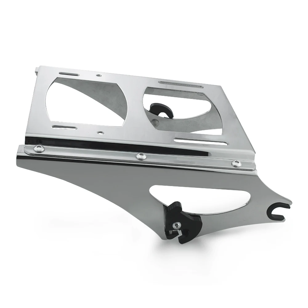 

Motorcycle Detachable Two Up Tour Pak Mount Pack Luggage Rack for Harley Touring Road Street Electra Glide Road King 09-13