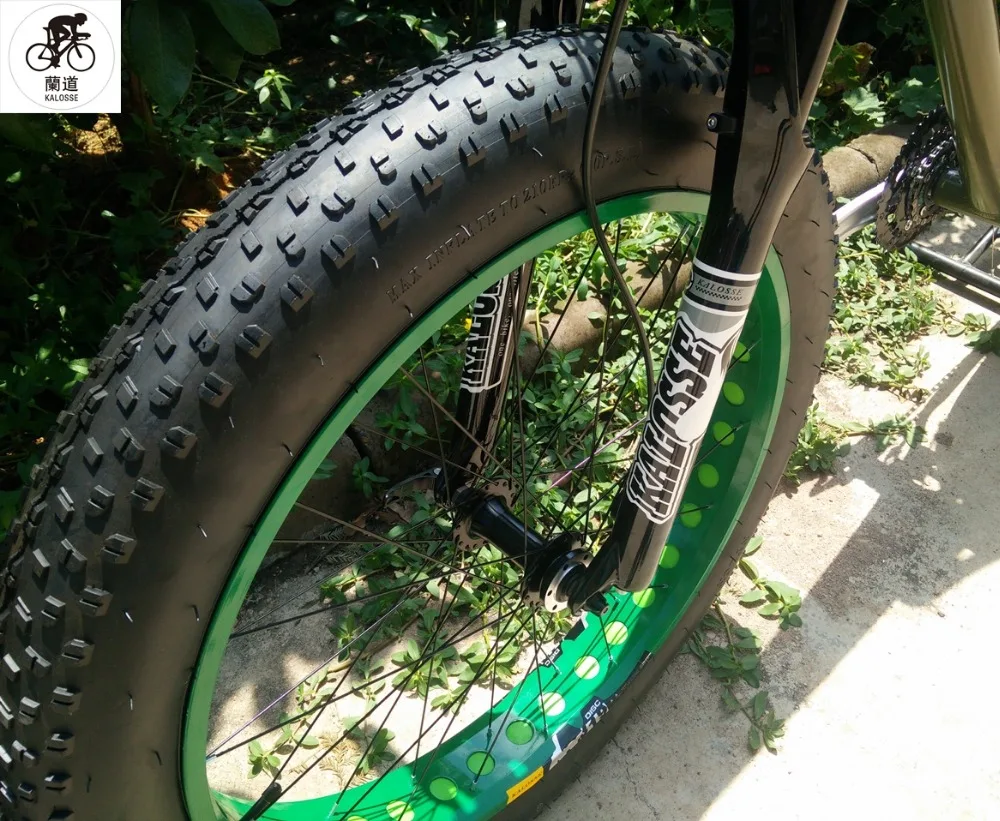 Discount Kalosse DIY color Snow bike mountain bicycle 21/24/27/30 speed 26*4.0 inch tires Beach bike 17 Discount Kalosse DIY color Snow bike mountain bicycle 21/24/27/30 speed 26*4.0 inch tires Beach bike 17