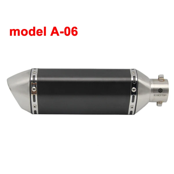 Alconstar-51 мм Впускной мотоцикл Escape Moto Akrapovic Yoshimura глушитель NMAX EXC ER6N R6 R15 TMAX500 Racing - Цвет: A-06