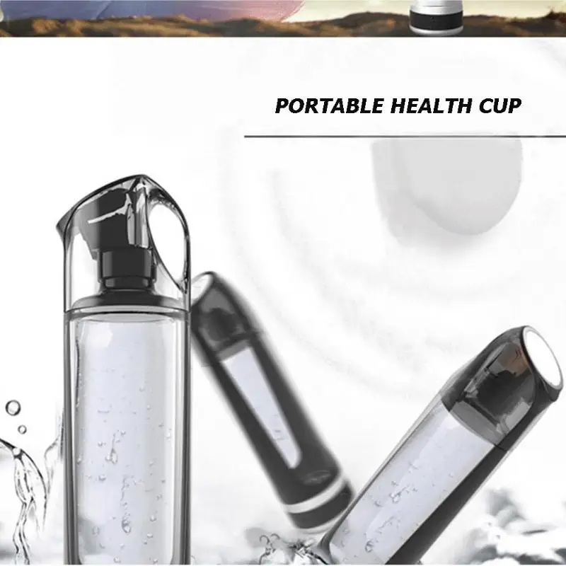 500 мл USB Щелочная перезаряжаемая Водородная вода BottleAnti-Aging Cup щелочной генератор портативная богатая бутылка для воды