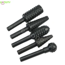 Power Tools Woodworking rasp chisel shaped rotating embossed grinding head power tool engraving pattern cutter milling