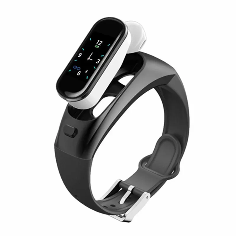 Новинка 2019 Модные Смарт часы H109 Bluetooth беспроводные наушники монитор