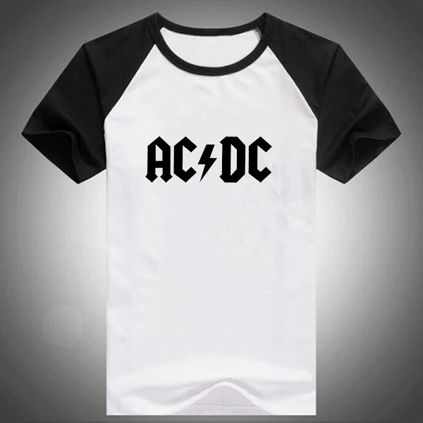600PX Raglan Short Sleeve T-shirt ACDC 5