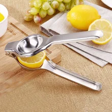 Мини соковыжималка для фруктов из нержавеющей стали оранжевая ручная кухонная соковыжималка инструменты соковыжиматель для лимона соковыжималка апельсина