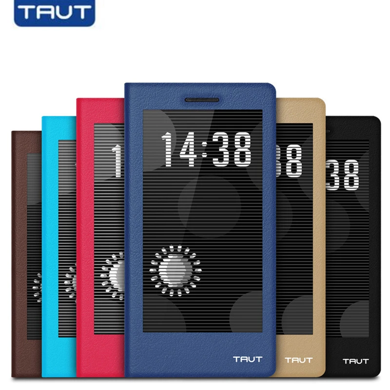 

View Window Cover For Huawei Honor 7 Case Smart Sleep Wake Flip PU Leather Case Honor 7 Dual Cover Protective Shield