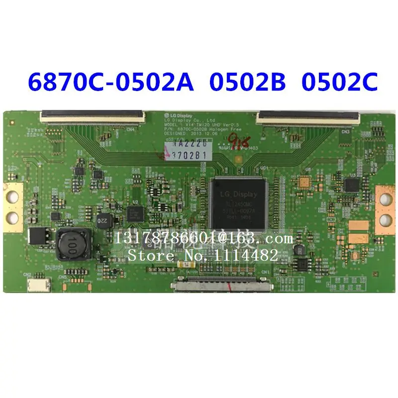 100% Scheda Logica Originale 6870C-0502A 6870C-0502B 6870C-0502C Per 42-Inch 49 Pollici 55-Pollici Lcd Tv 6870C-0502A /B/C