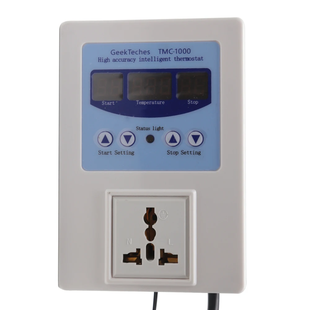

2018 New Arrival Digital Thermostat Temperature Controller Socket US plug