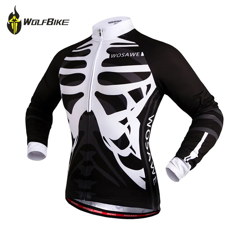 

WOSAWE New 2015 Long Sleeve Bicycle Cycling Jersey MTB Bike Racing Motocross Quick Dry Shirt for Spring & Autumn