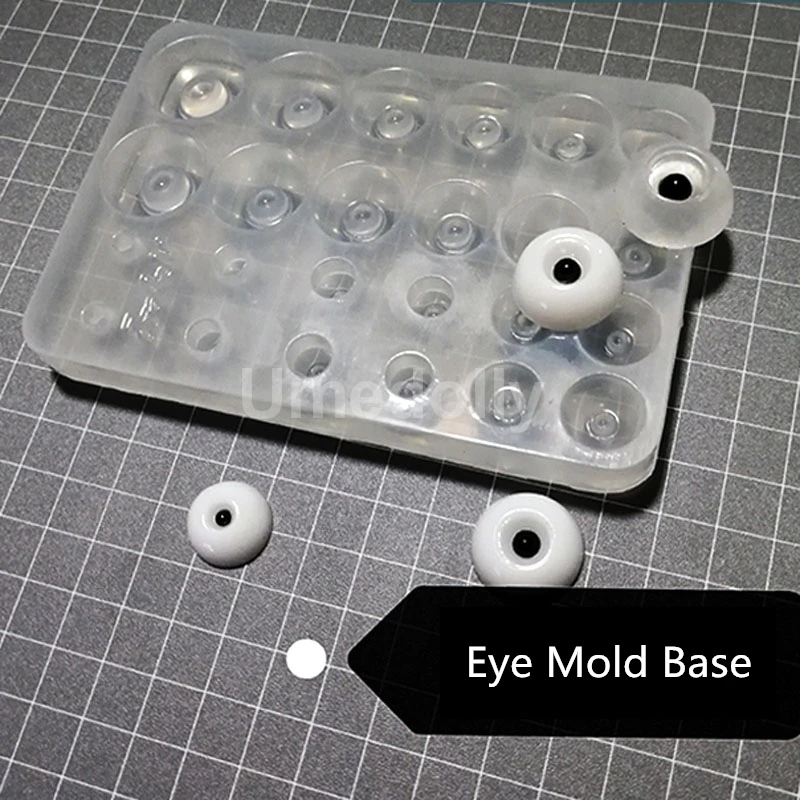1PCS 6mm22mm DIY Eyes Material SD BJD Doll Eye Mold Resin Intraocular