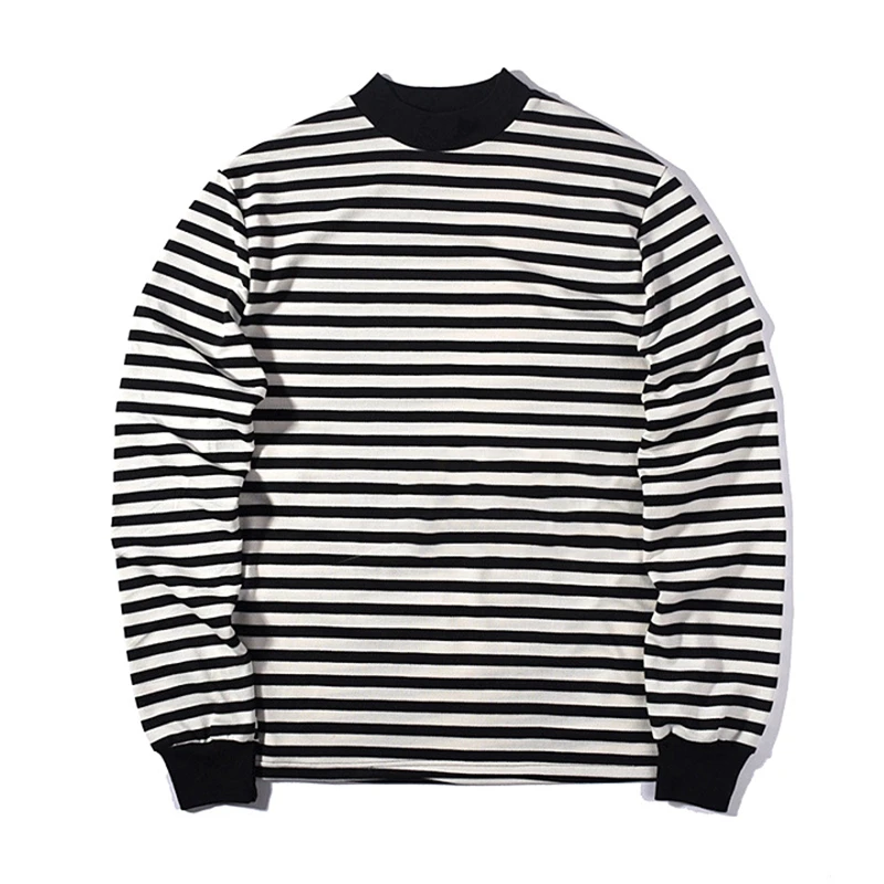 

Kpop Hoodies Harajuku Men's Stripes Patchwork Pullover Bangtan Boys Jimin Same Style Autumn Korean Style Knitted Wear