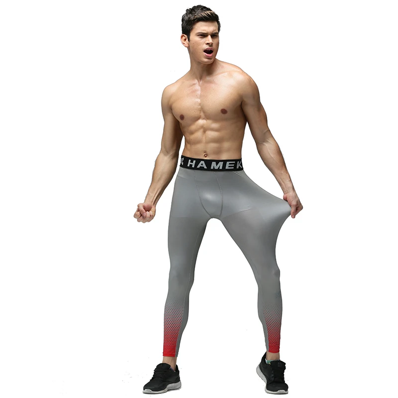 2017 New Compression Tights Pants Sports Mens Running