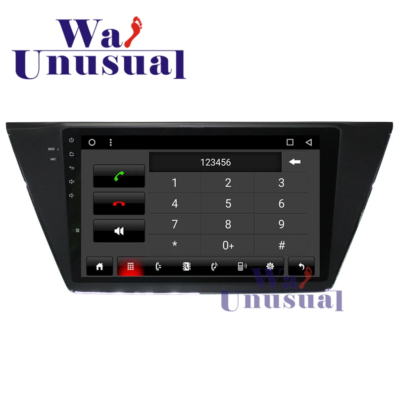 Excellent Octa Core 10.1 Inch Android 8.1 Car Radio Multimedia Player Car GPS Navigation Stereo For VW Touran L 2016 With BT WIFI Map 2din 4