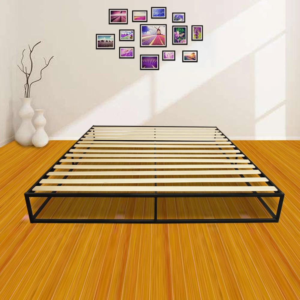 King Size Metal Bed Frame with Slat Dropshipping