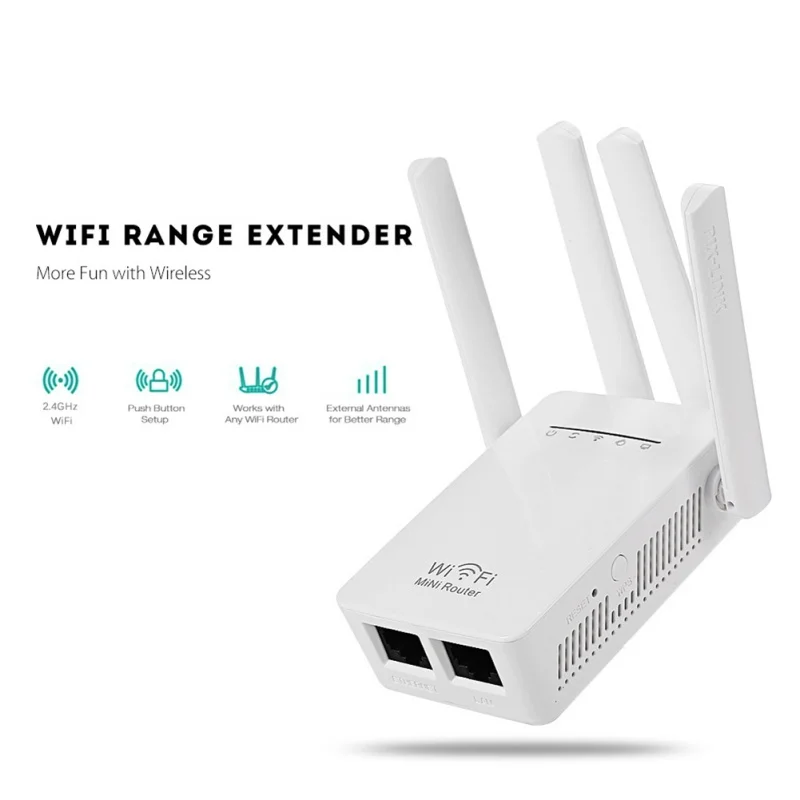 300 Мбит/с wi fi Range Extender домашнего использования 2,4 ГГц усилитель сигнала ретранслятор сети интимные аксессуары