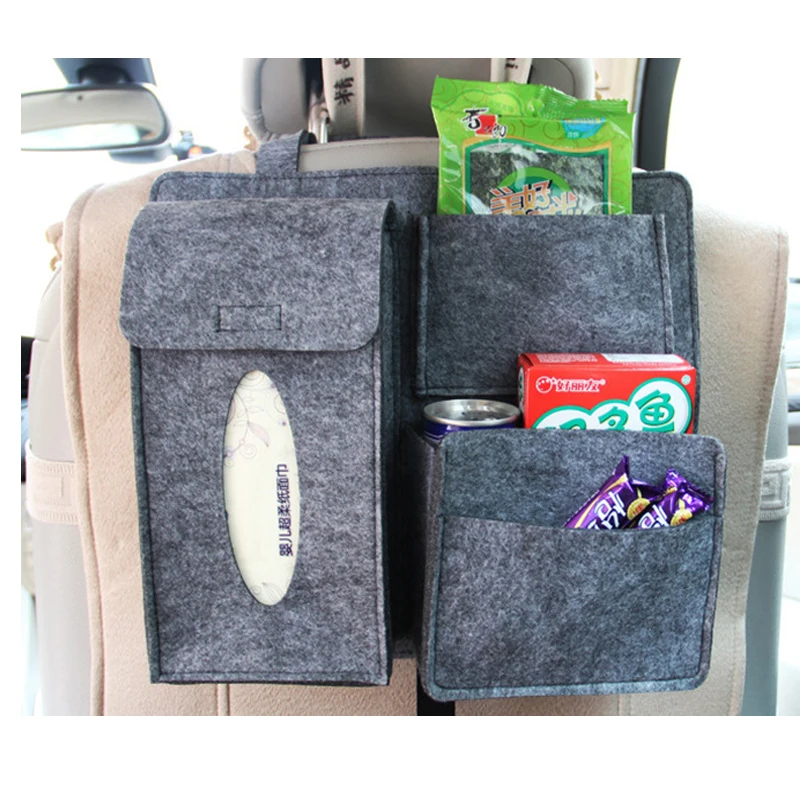 Автомобильная сумка для хранения на заднее сиденье, коробка для багажника автомобиля, органайзер, держатель на заднее сиденье, мульти-карманы, дорожная коробка для укладки, авто аксессуары