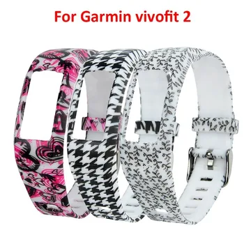

(JM2GJHS) 3pcs/lot PY--03 Soft Silicone Replacement Wristband for Garmin Vivofit 2,Garmin Vivofit 2 Fitness Band.Fit Most Sizes