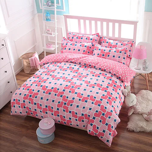 Kids pink bedding sheets cheap bedsheets dorm duvet covers canada twin