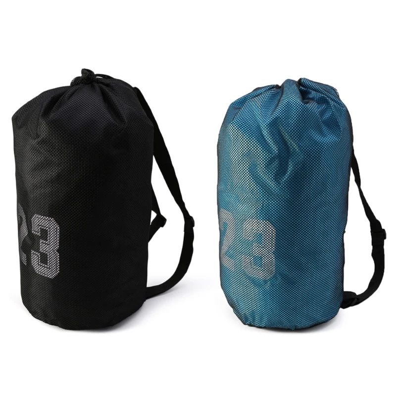 

Basketball Bags For Balls Soccer Drawstring Fitness Outdoor Basketball Backpack convenient hot sale