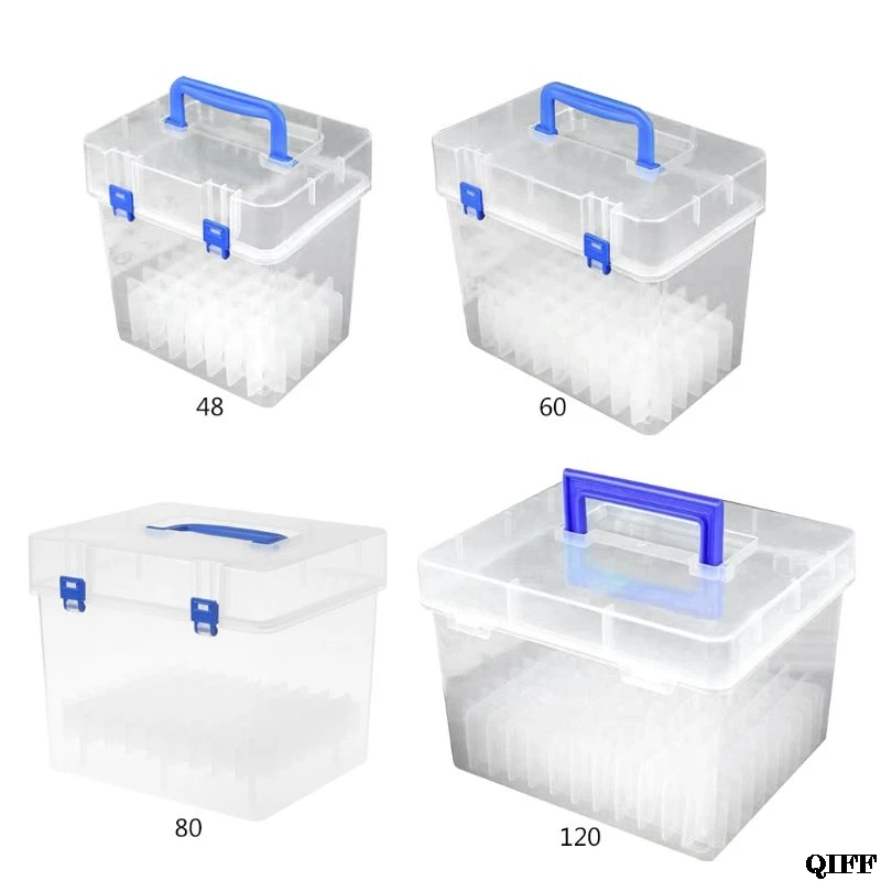 Прямая поставка и прозрачный маркер ручки коробка для хранения Контейнер Искусство ремесло лоток офисный стол Organizor 3 июня