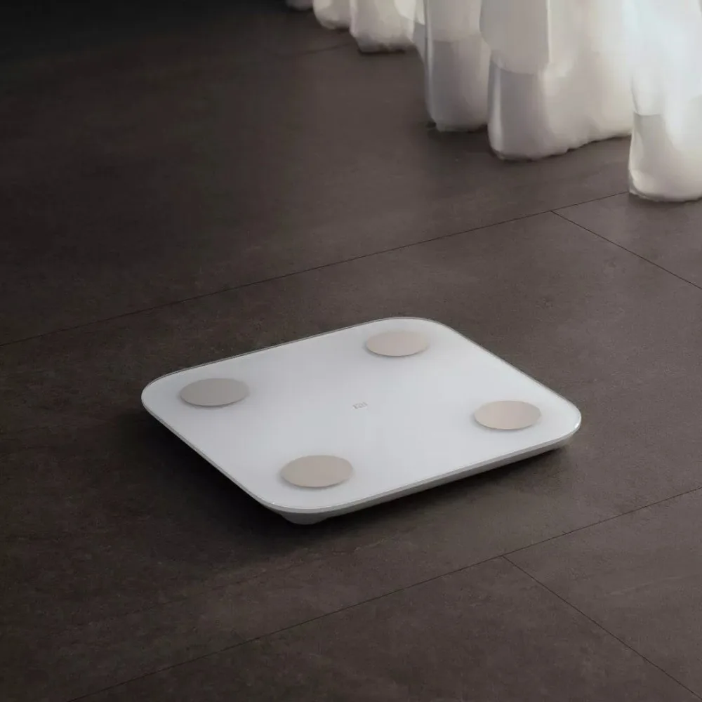 Xiaomi 2,0 Smart bluetooth весы для измерения веса тела и жира, тест на баланс, монитор данных о здоровье, светодиодный дисплей, точные весы для веса жира и тела, подходят