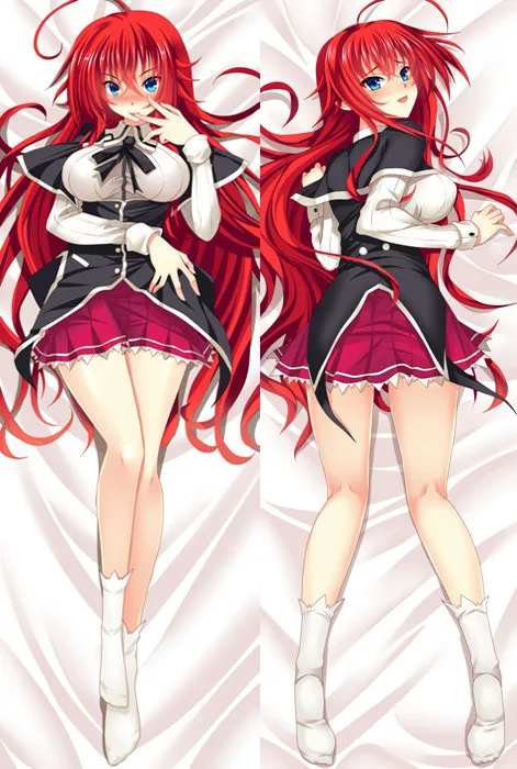 C Японское аниме средней школы DxD Rias Gremory обнимает тело Подушка «Dakimakura» чехол декоративная подушка чехол s - Цвет: C
