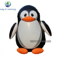 130 см гигантские надувные игрушки пингвин милый мультфильм QQ игрушки куклы для детей Хэллоуин/День рождения украшения вечерние
