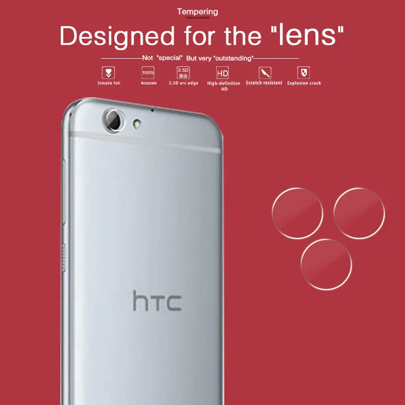 HD Задняя камера Объектив Закаленное стекло пленка для HTC One A9s 5 в задней камере