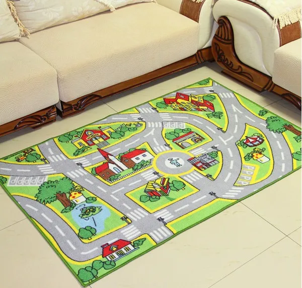

Kids Rug used for Home Living Room Bedroom Playing Room Carpet Baby Room Boy Playing Crawling Pad Creeping Mat Nursery Floor Mat