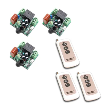 

AC 220V Wireless Remote Control Switch 1CH 10A mini Receiver Module RF Remote Control Switch 315/433Mhz