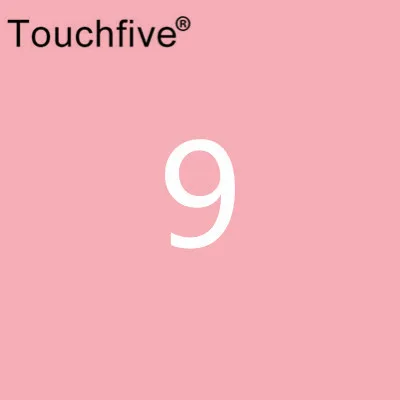 TOUCHFIVE опционально цвет соответствия искусство маркеры Кисть ручка эскиз на спиртовой основе маркеры двойная головка манга ручки для рисования товары для рукоделия - Цвет: 9